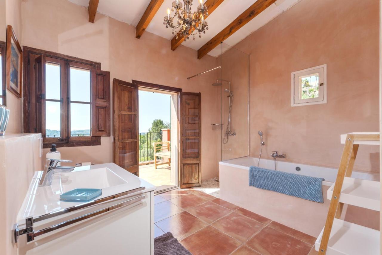 Wunderschoene Ruhige Finca Mit Pool In Galilea Galilea  Exterior photo